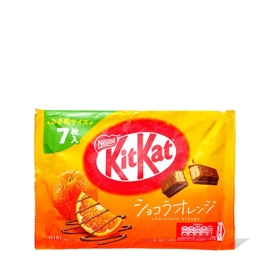 Nestle kitkat mini orange 7p 81.2gx12x2 雀巢Kitkat香橙味 ネスレ キットカットミニ ショコラオレンジ