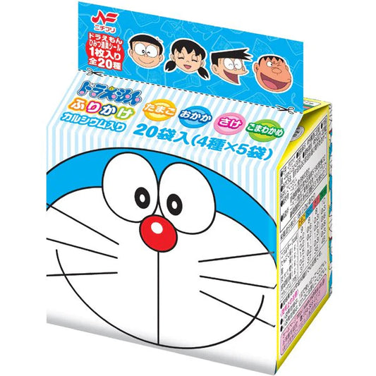 Nichifuri doraemon furikake 20p 44gx10 Nichifuri 哆啦A梦拌饭料  20小包入 ニチフリ　ドラえもんふりかけ