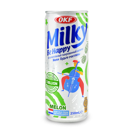 OKF Milky Be Happy Melon 250mlx24 OKF Milky Be Happy  蜜瓜味 밀키(멜론) 250ML