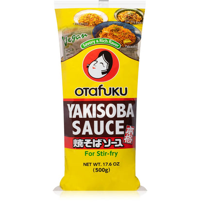 Otafuku yakisoba sauce 500mlx12 多福炒面调味汁 オタフク 焼そばソース