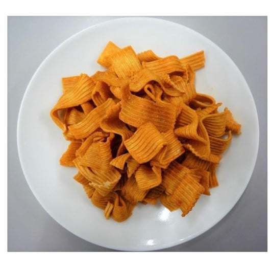 Oyatsu Company Ramen Snack Chiikawa Omelet Rice 60gx12x2 Chiikawa 明星干脆面 蛋包饭味 ドデカイラーメン ちいかわオムライス味 60g