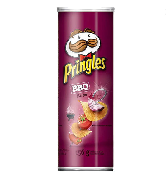 Pringles Texas BBQ sauce 95gx8 Pringles 品客薯片 烧烤味 プリングルズ テキサススタイル BBQソース