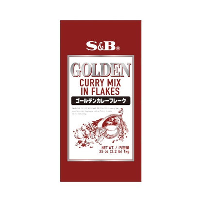 S&B golden curry flakes 1kgx20 S&B 咖喱片 S&B ゴールデンカレーフレーク