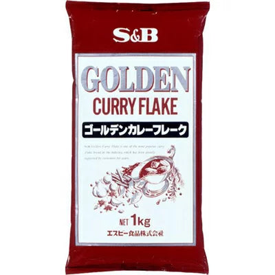 S&B golden curry flakes 1kgx20 S&B 咖喱片 S&B ゴールデンカレーフレーク
