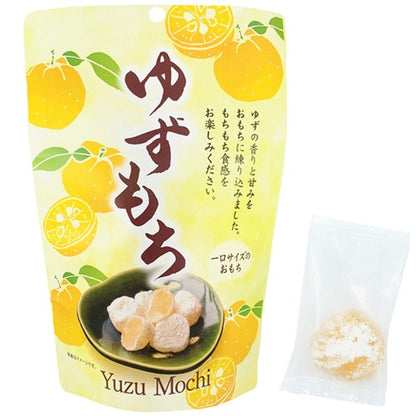 Seiki Yuzu Mochi Stand Pack 130gx12 世起 柚子大福 Mochi ゆずもち　スタンドパック