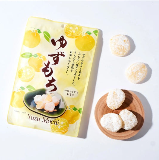 Seiki Yuzu Mochi Stand Pack 130gx12 世起 柚子大福 Mochi ゆずもち　スタンドパック