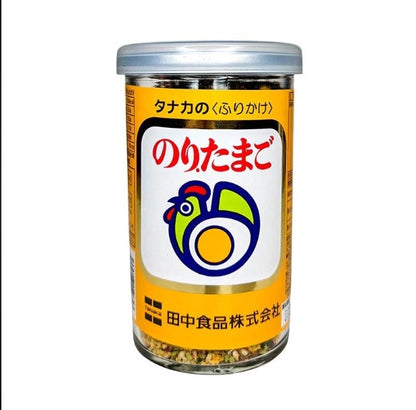 Tanaka food seaweed &amp; egg furikake bin bottle 60gx10 田中食品 紫菜鸡蛋拌饭料 のり.たまご ビンタイプ