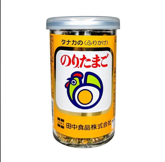 Tanaka food seaweed &amp; egg furikake bin bottle 60gx10 田中食品 紫菜鸡蛋拌饭料 のり.たまご ビンタイプ
