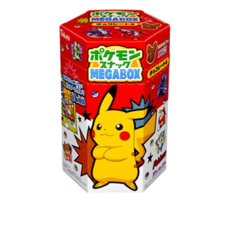 Tohato Pokémon Snack Mega Box Chocolate Flavor 80gx8x2 Tohato Pokémon 巧克力脆脆Mega 超大装 東ハト　ポケモンスナックメガボックスチョコレート味