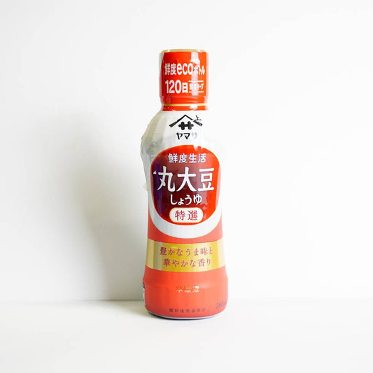 Yamasa Tokusen Marudaizu Soy Sauce 300mlx12 Yamasa 新鲜度生活 特选丸大豆酱油 特選丸大豆　300ml