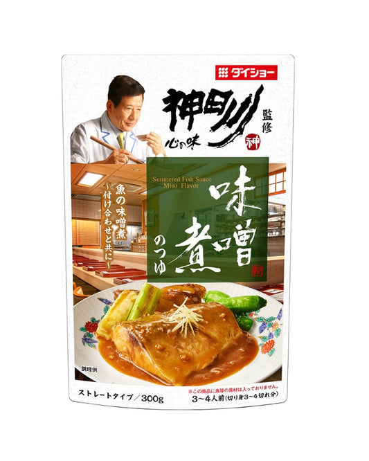 Daisho Simmered Fish Sauce Miso Flavor 300gx10x2 Daisho 煮鱼酱汁 味增味 神田川監修　味噌煮のつゆ