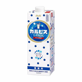 Asahi Calpis Concentrate Syrup Paper Packages 1000mlx6 Asahi 朝日可尔必思乳酸菌浓缩饮料 カルピスＬパック　紙容器１０００ｍｌ（業）"=