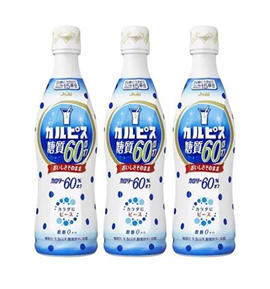 Asahi Calpis Concentrate Syrup Sugar off 60% Sanrio 470mlx12 Calpis 60%减糖 浓缩 Sanrio版本 カルピス　糖質６０％オフ　４７０ｍｌ
