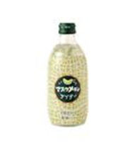 Tomomasu melon soda 300ml x 24 友树碳酸汽水饮料 蜜瓜味 友桝飲料 マスクメロンサイダー